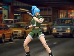 The King of Fighters '98: Ultimate Match Ikari Warriors Team Leona Heidern 1/18 Scale Action Figure