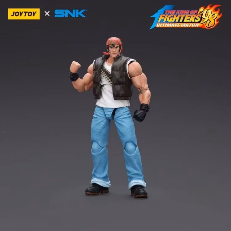The King of Fighters '98: Ultimate Match Ikari Warriors Team Ralf Jones 1/18 Scale Action Figure