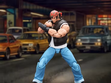 The King of Fighters '98: Ultimate Match Ikari Warriors Team Ralf Jones 1/18 Scale Action Figure