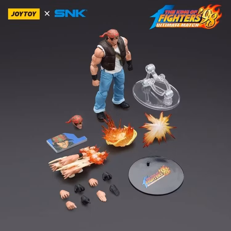 The King of Fighters '98: Ultimate Match Ikari Warriors Team Ralf Jones 1/18 Scale Action Figure