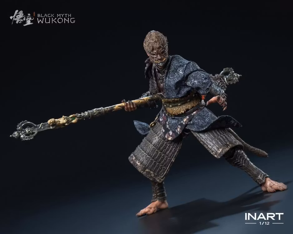 Black Myth: Wukong InArt The Destined One in Bronze Armor (Standard Ver.) 1/12 Scale Action Figure