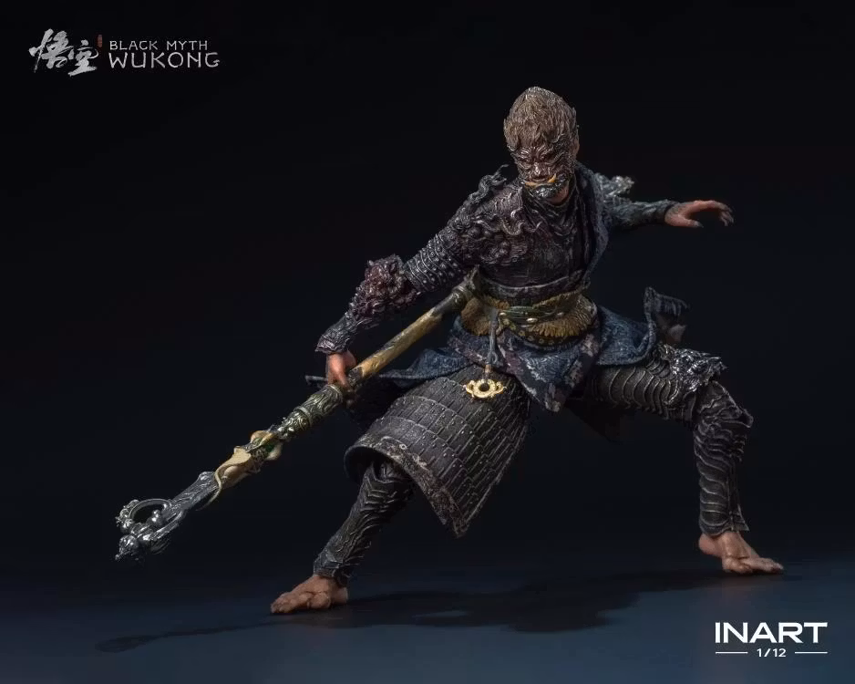 Black Myth: Wukong InArt The Destined One in Bronze Armor (Standard Ver.) 1/12 Scale Action Figure