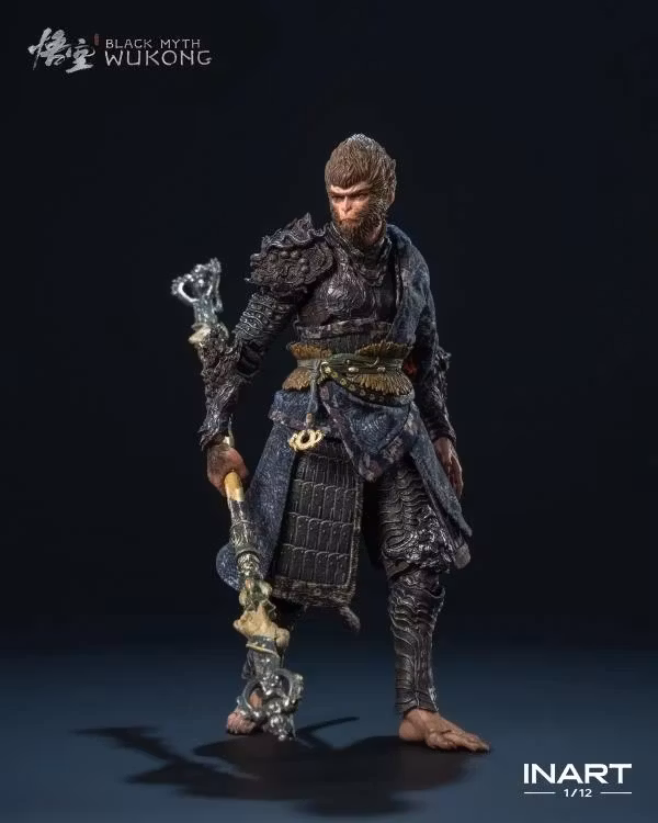 Black Myth: Wukong InArt The Destined One in Bronze Armor (Premium Ver.) 1/12 Scale Action Figure