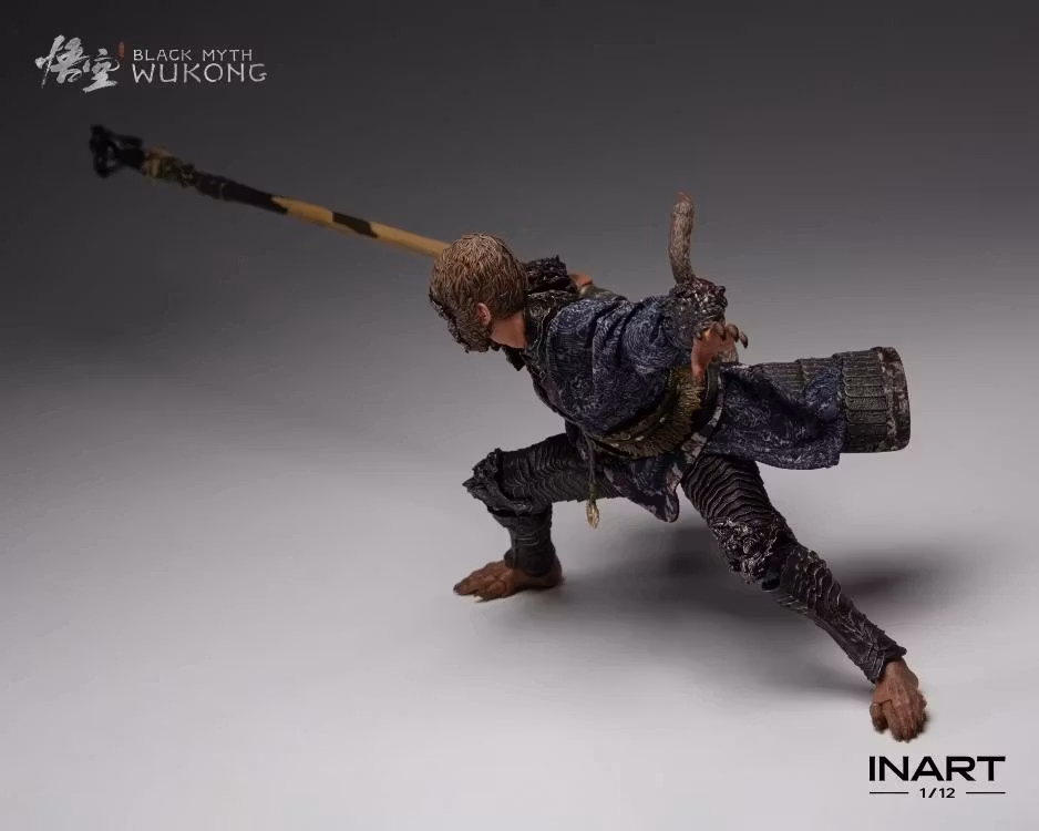 Black Myth: Wukong InArt The Destined One in Bronze Armor (Premium Ver.) 1/12 Scale Action Figure