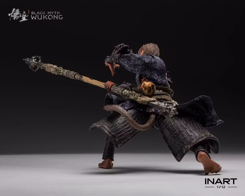Black Myth: Wukong InArt The Destined One in Bronze Armor (Premium Ver.) 1/12 Scale Action Figure