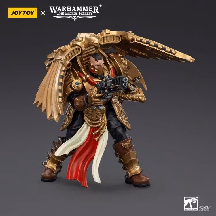 Warhammer: The Horus Heresy Legio Custodes Custodian Venetari Squad Venetari with Kinetic Destroyer 1 1/18 Scale Action Figure