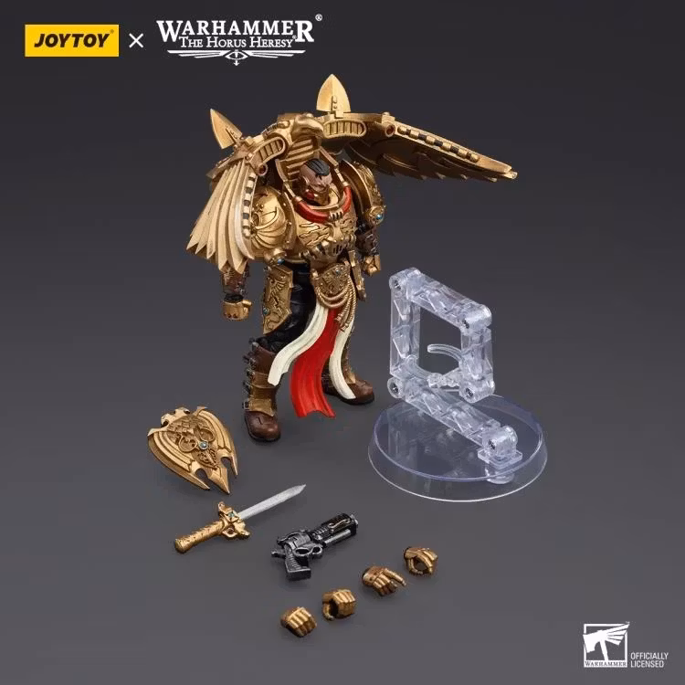 Warhammer: The Horus Heresy Legio Custodes Custodian Venetari Squad Venetari with Kinetic Destroyer 1 1/18 Scale Action Figure