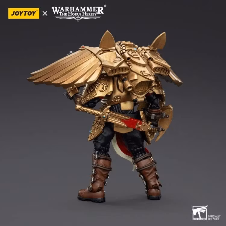 Warhammer: The Horus Heresy Legio Custodes Custodian Venetari Squad Venetari with Kinetic Destroyer 2 1/18 Scale Action Figure