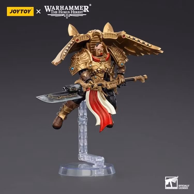 Warhammer: The Horus Heresy Legio Custodes Custodian Venetari Squad Venetari with Venetari Lance 1/18 Scale Action Figure