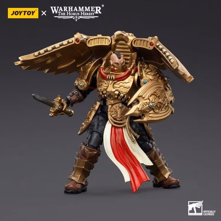 Warhammer: The Horus Heresy Legio Custodes Custodian Venetari Squad Venetari with Venetari Lance 1/18 Scale Action Figure