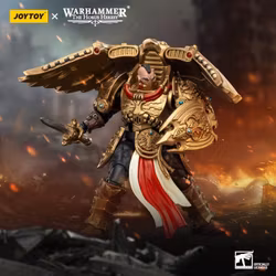 Warhammer: The Horus Heresy Legio Custodes Custodian Venetari Squad Venetari with Venetari Lance 1/18 Scale Action Figure