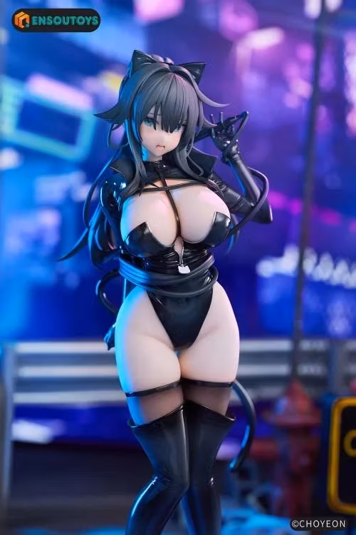 CHOYEON Illustration Cat Girl Happy-chan (Regular Ver.) 1/6 Scale Figure