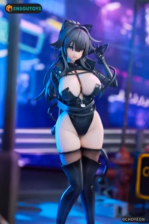 CHOYEON Illustration Cat Girl Happy-chan (Regular Ver.) 1/6 Scale Figure