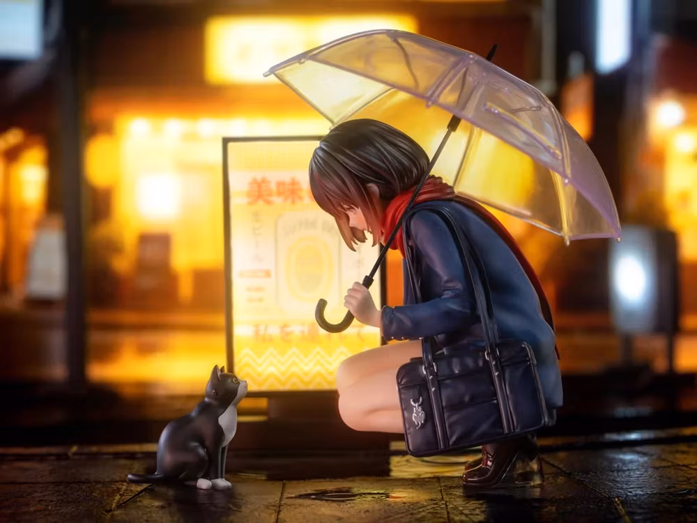 Catzz Illustration Rainy Day - Encounter 1/7 Scale Figure