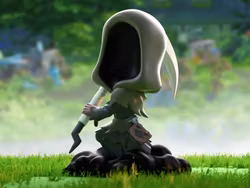 The Sims Grim Reaper Vinyl Figure