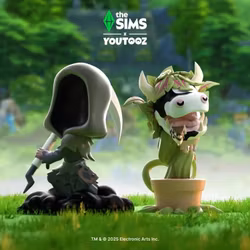 The Sims Grim Reaper Vinyl Figure