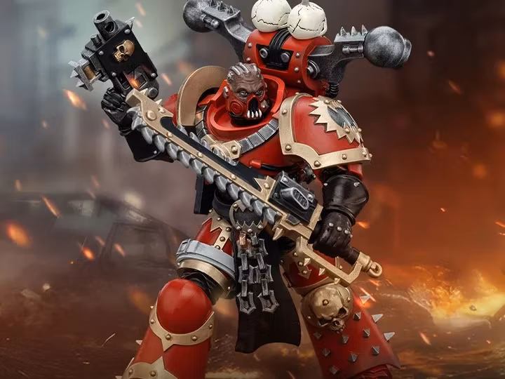 Warhammer 40K World Eaters Khorne Berzerker (Ver. 7) 1/18 Scale Action Figure