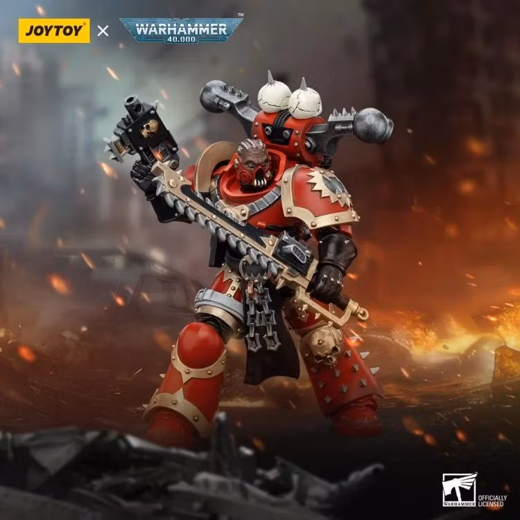 Warhammer 40K World Eaters Khorne Berzerker (Ver. 7) 1/18 Scale Action Figure