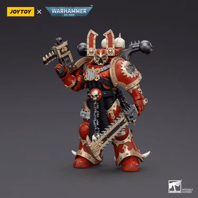 Warhammer 40K World Eaters Khorne Berzerker (Ver. 6) 1/18 Scale Action Figure
