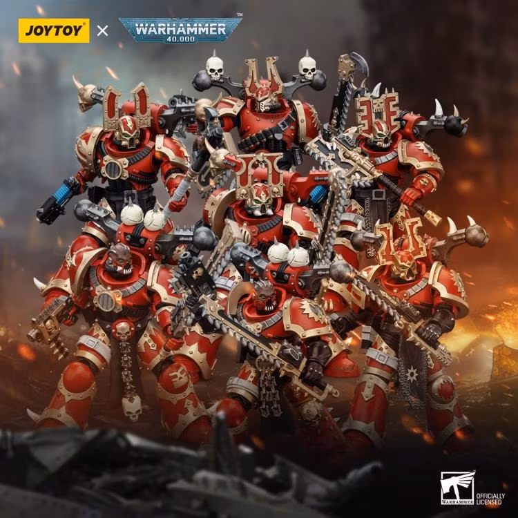 Warhammer 40K World Eaters Khorne Berzerker (Ver. 5) 1/18 Scale Action Figure