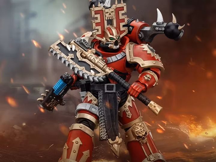 Warhammer 40K World Eaters Khorne Berzerker (Ver. 4) 1/18 Scale Action Figure