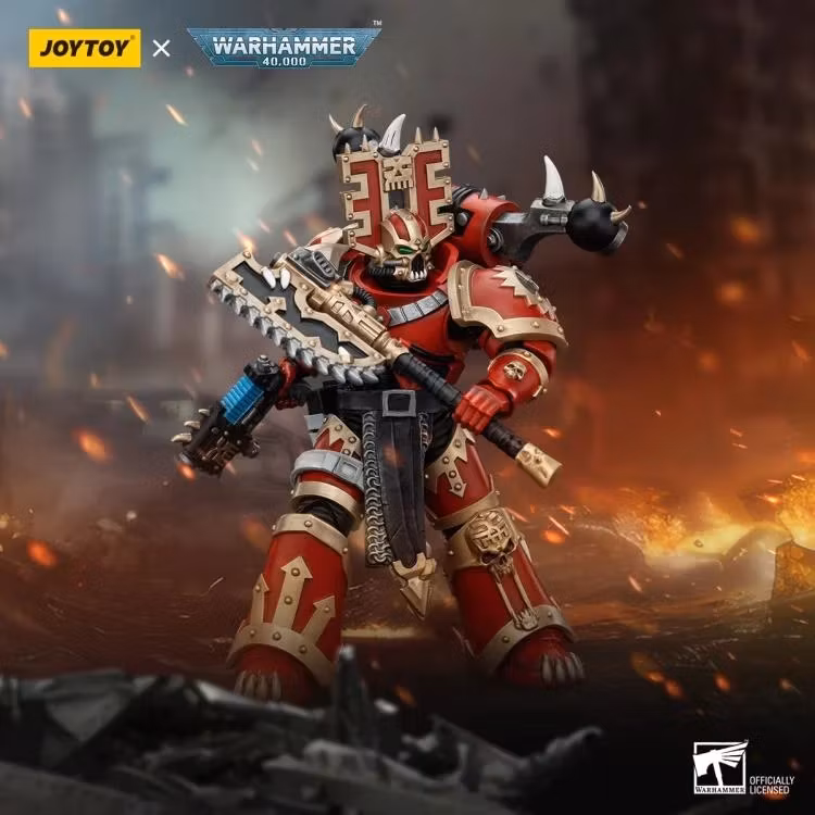 Warhammer 40K World Eaters Khorne Berzerker (Ver. 4) 1/18 Scale Action Figure