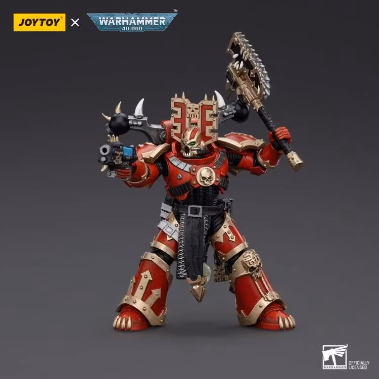 Warhammer 40K World Eaters Khorne Berzerker (Ver. 4) 1/18 Scale Action Figure