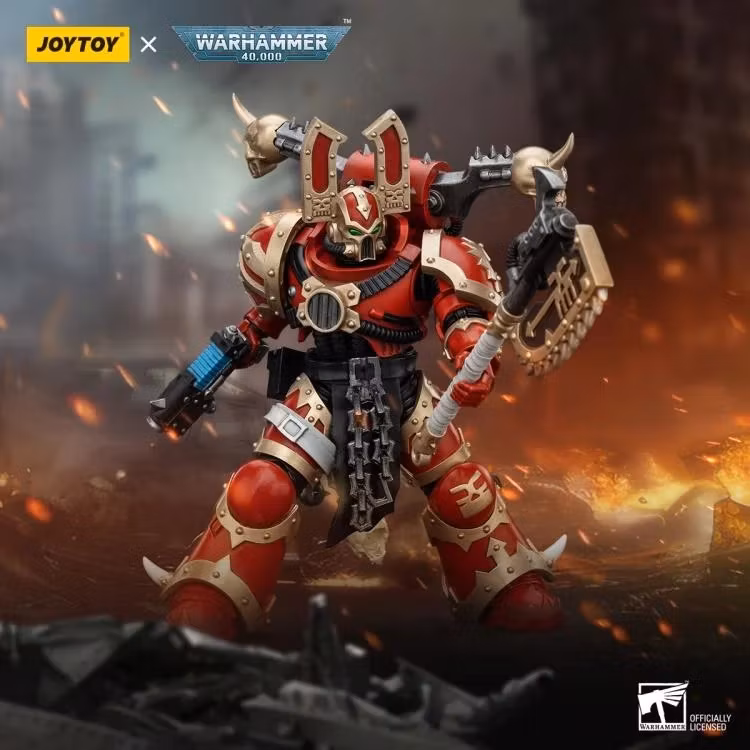 Warhammer 40K World Eaters Khorne Berzerker (Ver. 3) 1/18 Scale Action Figure