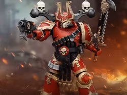 Warhammer 40K World Eaters Khorne Berzerker (Ver. 2) 1/18 Scale Action Figure