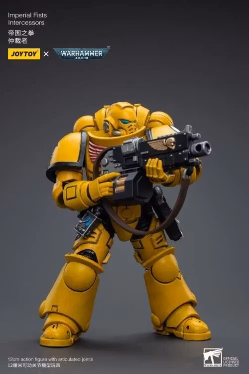 Warhammer 40K Imperial Fists Intercessors (Ver. 2) 1/18 Scale Figure