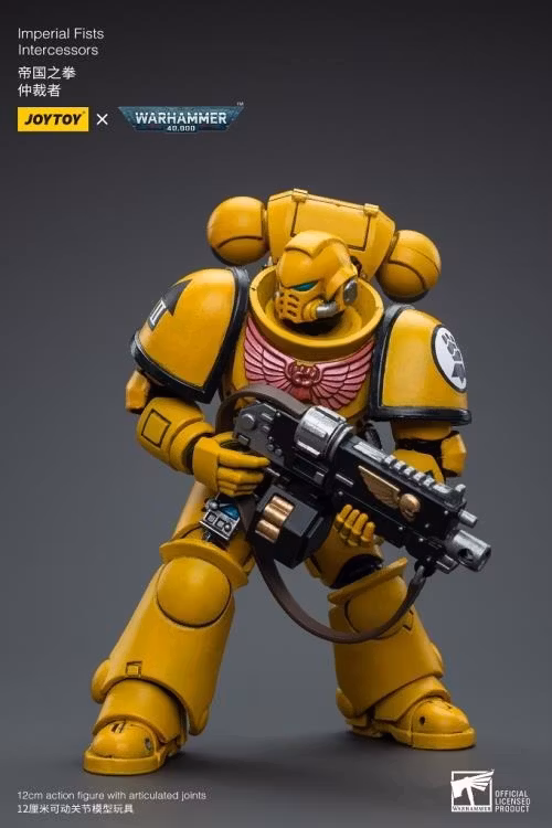 Warhammer 40K Imperial Fists Intercessors (Ver. 2) 1/18 Scale Figure