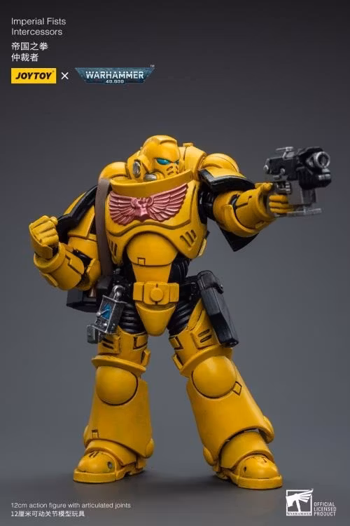Warhammer 40K Imperial Fists Intercessors (Ver. 2) 1/18 Scale Figure