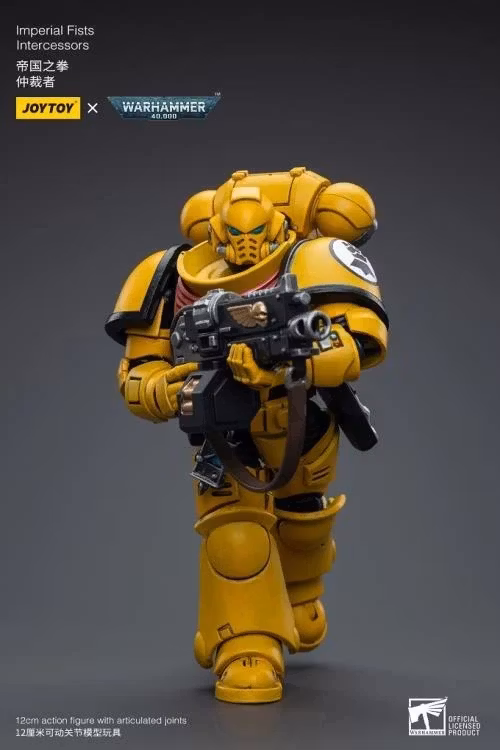 Warhammer 40K Imperial Fists Intercessors (Ver. 2) 1/18 Scale Figure