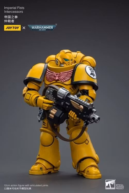 Warhammer 40K Imperial Fists Intercessors (Ver. 2) 1/18 Scale Figure