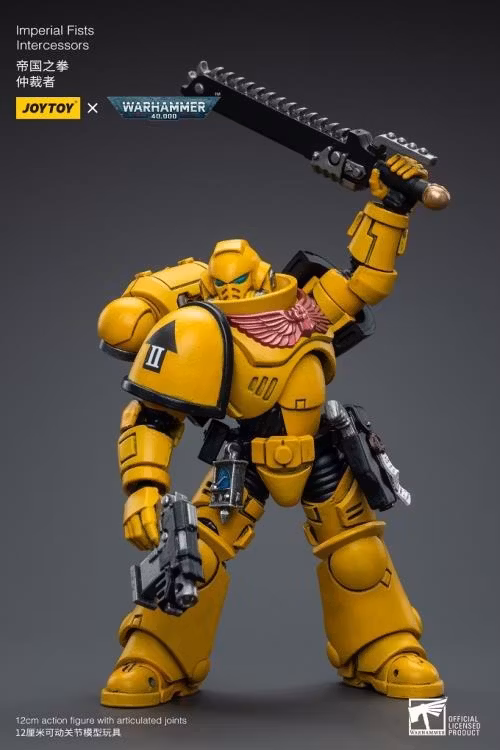 Warhammer 40K Imperial Fists Intercessors (Ver. 2) 1/18 Scale Figure