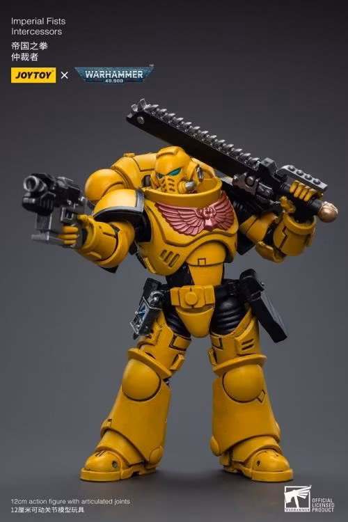 Warhammer 40K Imperial Fists Intercessors (Ver. 2) 1/18 Scale Figure
