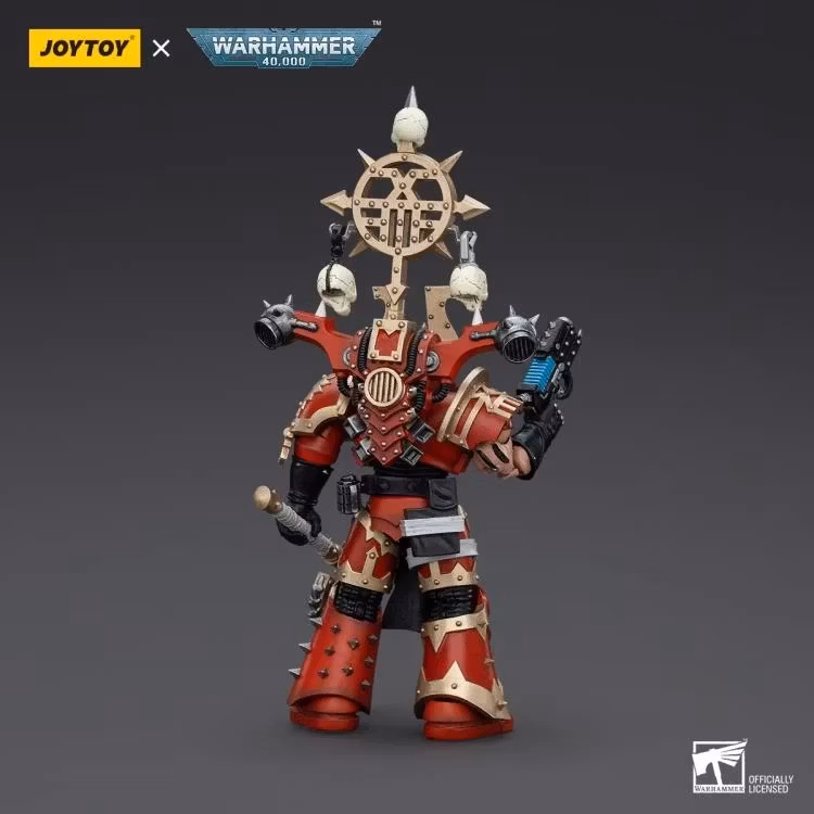 Warhammer 40K World Eaters Khorne Berzerker Berzerker Icon 1/18 Scale Action Figure