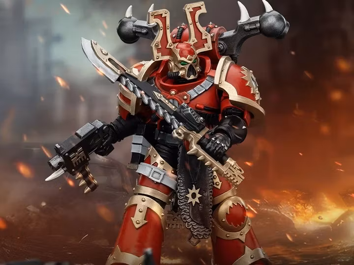 Warhammer 40K World Eaters Khorne Berzerker (Ver. 1) 1/18 Scale Action Figure