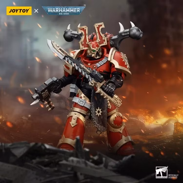 Warhammer 40K World Eaters Khorne Berzerker (Ver. 1) 1/18 Scale Action Figure