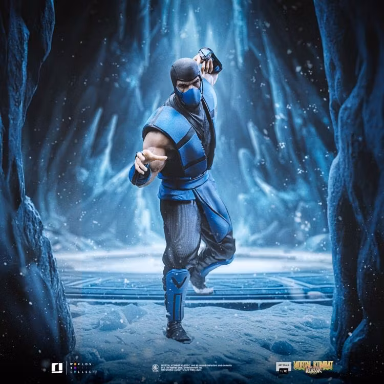 Mortal Kombat Klassic Sub-Zero 1/10 Art Scale Limited Edition Statue