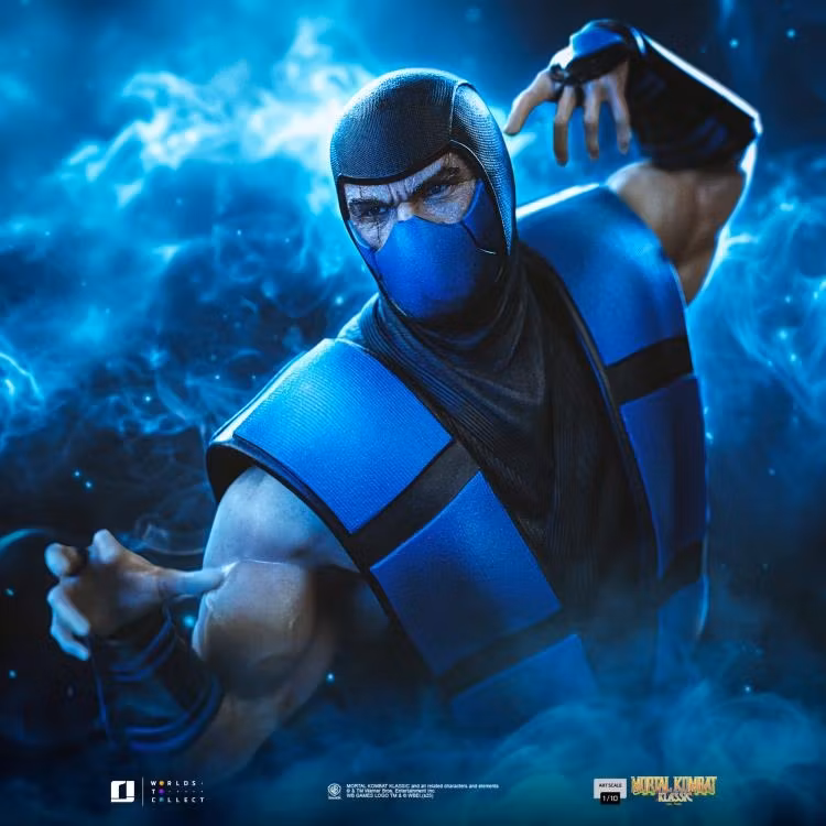 Mortal Kombat Klassic Sub-Zero 1/10 Art Scale Limited Edition Statue