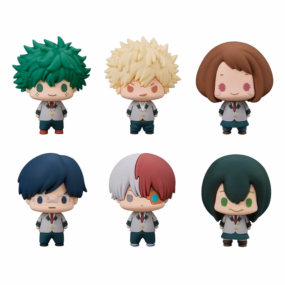 My Hero Academia Chokorin Mascot Box Set of 6 Figures (Rerelease)