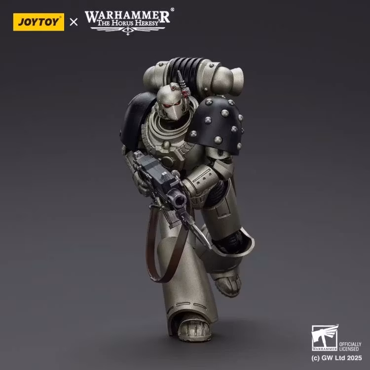Warhammer: The Horus Heresy Iron Warriors MKVI Tactical Sergeant with Power Sword and Plasma Pistol 1/18 Scale Action Figure