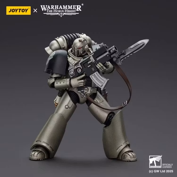 Warhammer: The Horus Heresy Iron Warriors MKVI Tactical Sergeant with Power Sword and Plasma Pistol 1/18 Scale Action Figure