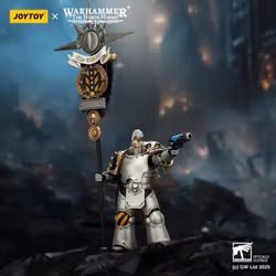 Warhammer: The Horus Heresy Iron Warriors Command Squad Chosen with Legion Standard 1/18 Scale Action Figure