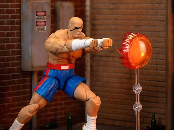 Ultra Street Fighter II: The Final Challengers Sagat 1/12 Scale Action Figure