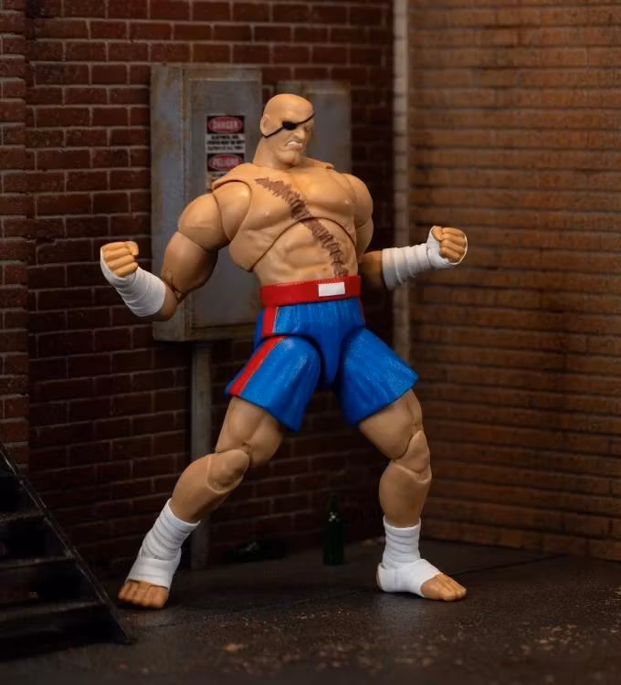Ultra Street Fighter II: The Final Challengers Sagat 1/12 Scale Action Figure