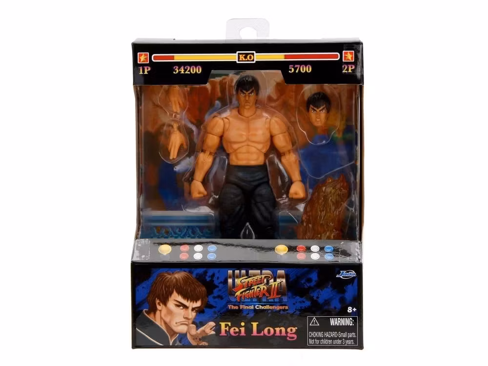 Ultra Street Fighter II: The Final Challengers Fei Long 1/12 Scale Action Figure