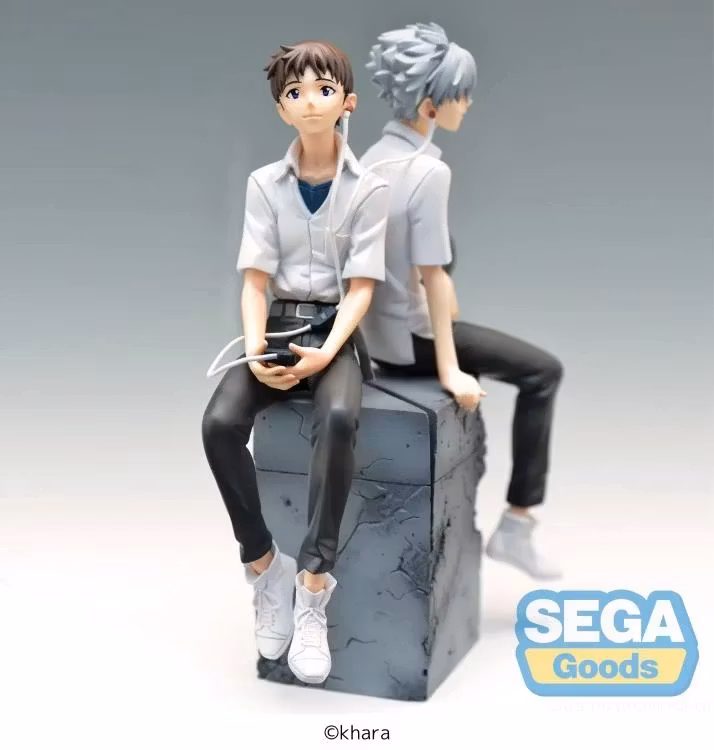 Rebuild of Evangelion Vignetteum Shinji and Kaworu (Shinji Ver.) Figure