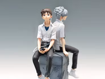 Rebuild of Evangelion Vignetteum Shinji and Kaworu (Shinji Ver.) Figure